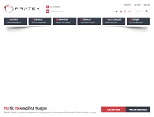 Tablet Screenshot of pratek.com.tr